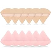 12Pcs of Triangular Powder Puff Makeup Sponges, Made of Super-soft Velvet, Designed for Contourin...