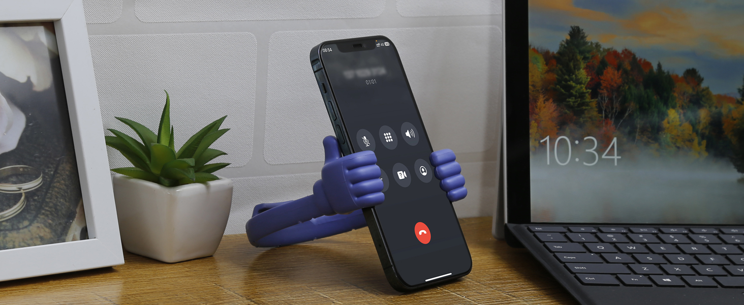 Honsky Cell Phone Stand conduct video calls