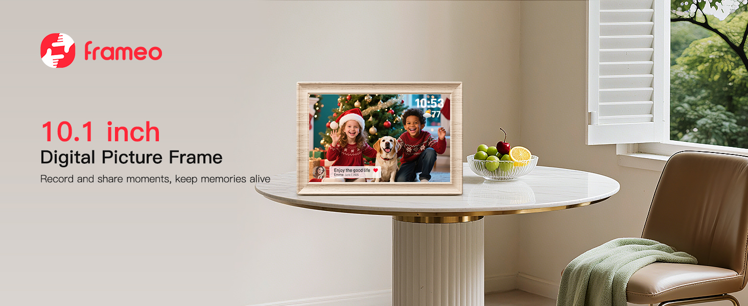 frameo digital frame wifi picture photo video share moment from phone