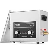 VEVOR 6L Sonic Cleaner with Heater Timer & Basket, Professional Digital Sonic Cavitation Machine,...