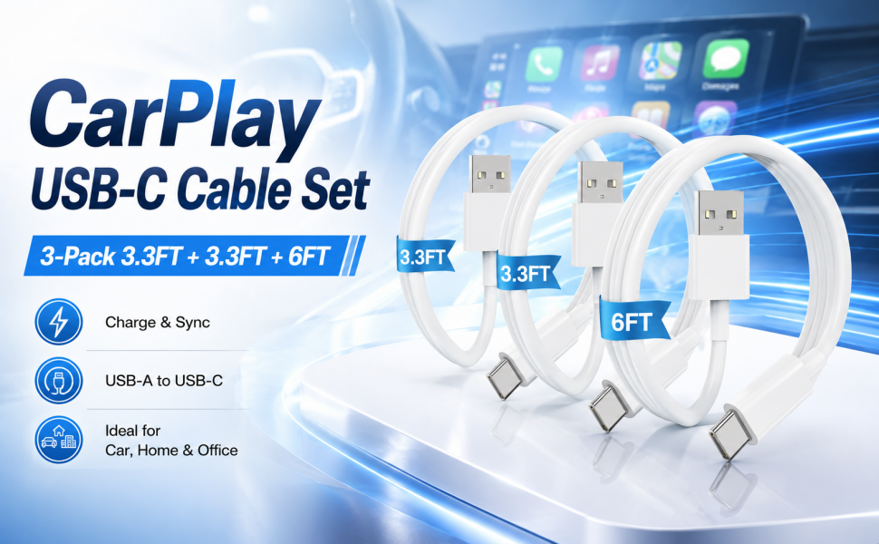 USB A to USB C Cable
