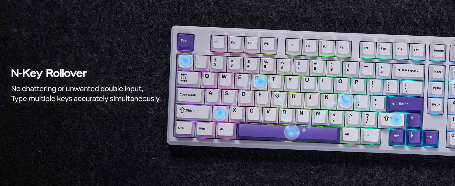 Galaxy100 wireless gaming keyboard