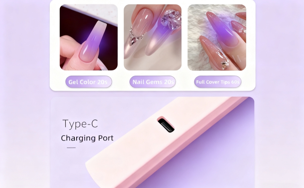 portable uv nail lamp