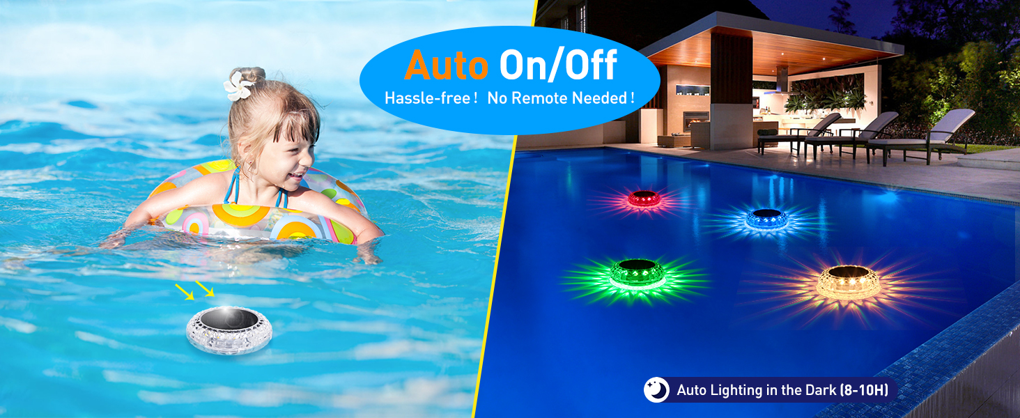 floating pool lights