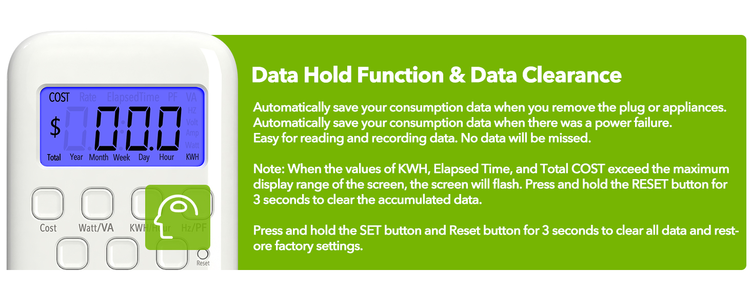 Data Hold Function & Data CleaData Hold Function & Data Clearancerance