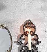 Cast Iron Wall Candle Sconces
