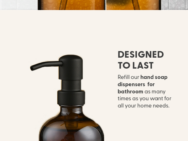 Hand Soap Dispenser for Bathroom