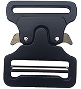 TXZWJZ Heavy Duty Buckle 2-inch - Tactical Belt Buckle Quick Release Buckle for Replacement Hunti...