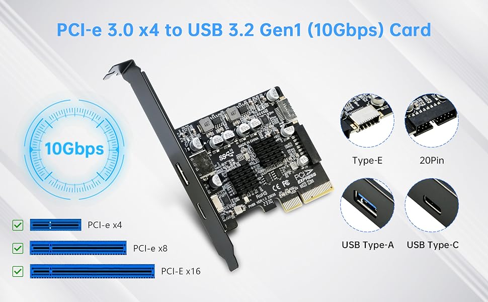 PCIE TYPE E