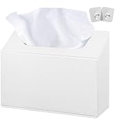 Hand Towels Box Cover Holder,PU Leather Hand Towel Case Compatible with Kleenex Disposable Paper ...