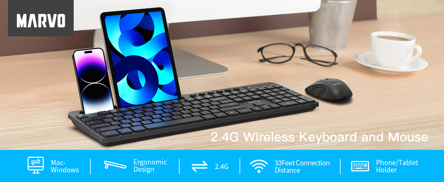 wireless keyboard and mouse