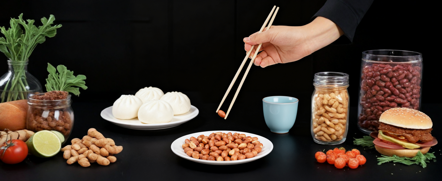 ZEAYEA 150 Pairs 9.5 Inch Disposable Bamboo Chopsticks