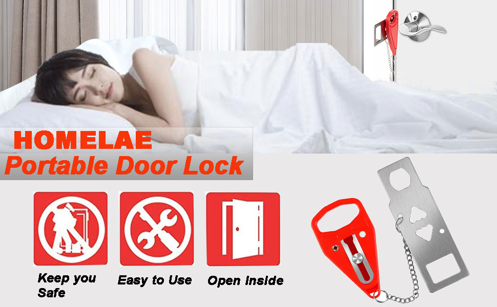 Portable door lock