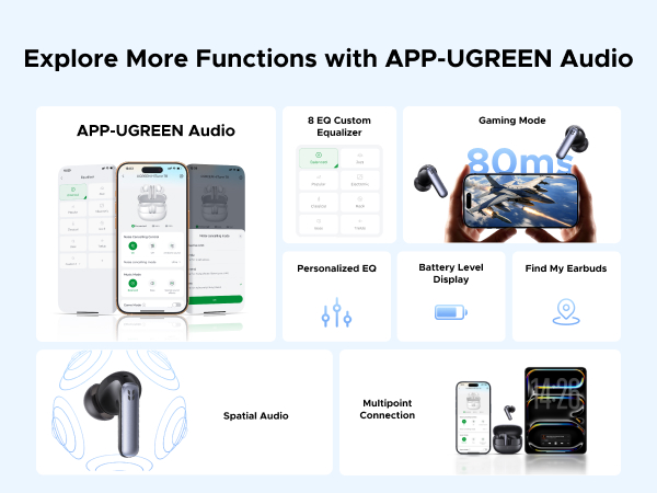 Wireless Earphones with APP