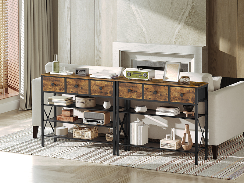 shoe rack with drawers