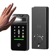 Dhiedas Palm Vein Smart Lock, WiFi Deadbolt Smart Locks with Doorbell, Keyless Entry Door Lock wi...