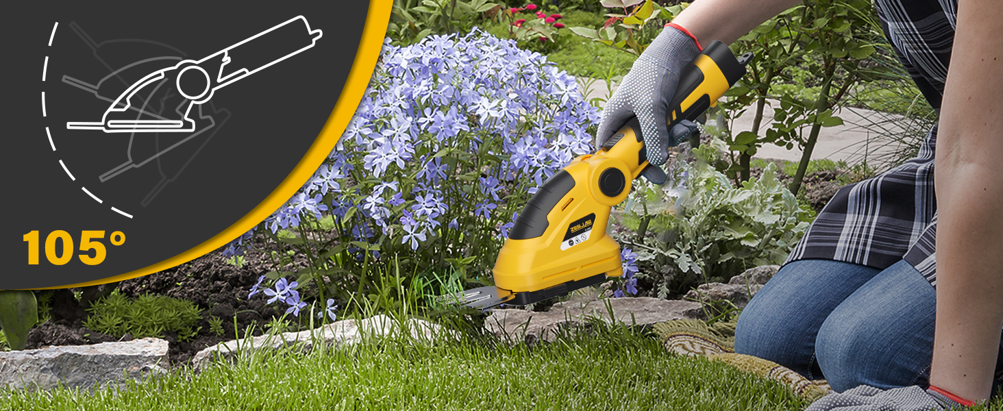 Handheld Cordless Hedge Trimmer