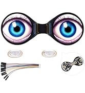 0.71inch Double Eye Round LCD Display Module, 160×160 Resolution, 65K Colors, IPS Display Panel, ...