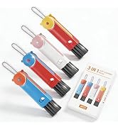 3 in 1 Cup Lid Cleaning Brush, Multifunctional Crevice & Gap Cleaner for Water Bottles, Insulated...