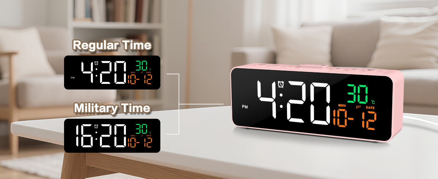 time display modes
