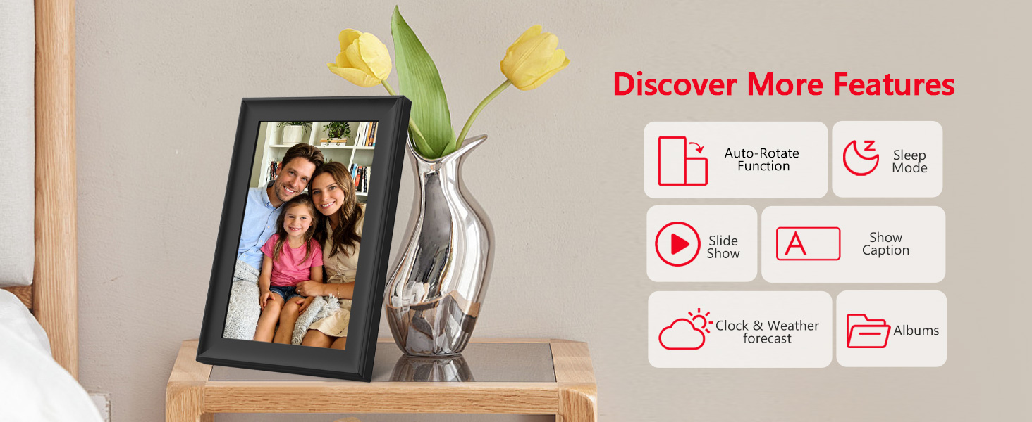 frameo digital photo frameo,digital picture frame