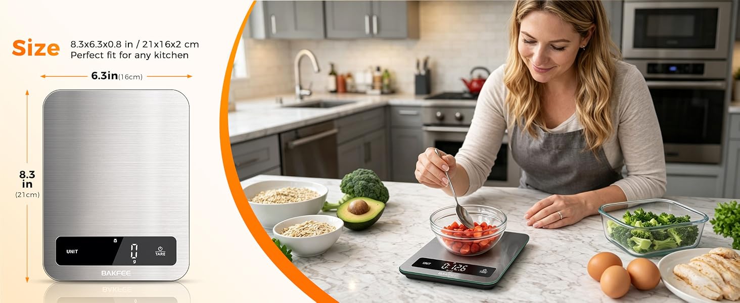 BakFee Waterproof Scale