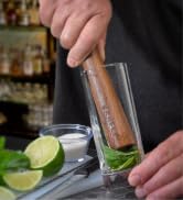 Barfly Deluxe Muddler, 8 1/2", Walnut