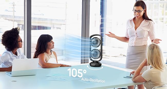 table oscillating tower fan DF7 USB