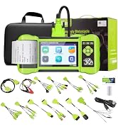 Motorcycle Scanner Diagnostic Tool, Battery Tester for Motorbike with Printer, Motorcycle Check E...