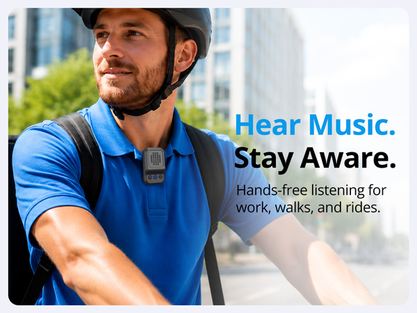 Clip-on Wearable Speaker