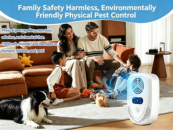 2026 Upgraded Ultrasonic Pest Repellent