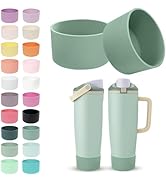 Kaitiaki 2Pcs Silicone Boots for 30oz & 40oz Owala Bottles Sway & Tumblers – Non-Slip, Scratch-Re...