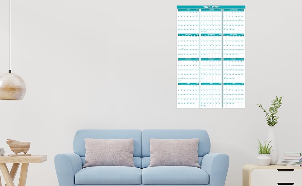 2026-2027 wall calendar 2026-2027 calendar 2026-2027 yearly wall calendar 2026-2027