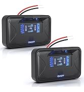 2PCS Gibbab 108W 4 Ports 12V RV USB Switch Outlet, 2 * 36W PD3.0 Type-C + 2 * 18W QC3.0 Quick Cha...