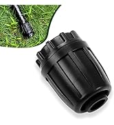 Spalolen 10 Pack 1/2 Inch Drip Irrigation Fittings End Caps for 1/2 Inch Drip Irrigation Tubing (...
