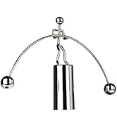Sunnytech Mini Steel Balance Toy Weightlifter Kinetic Art Balance Toy Balancing Decompressive Sci...