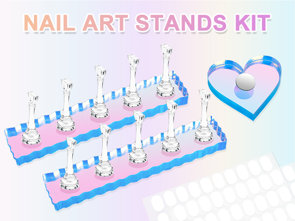 NAIL ART STANDS KIT 2