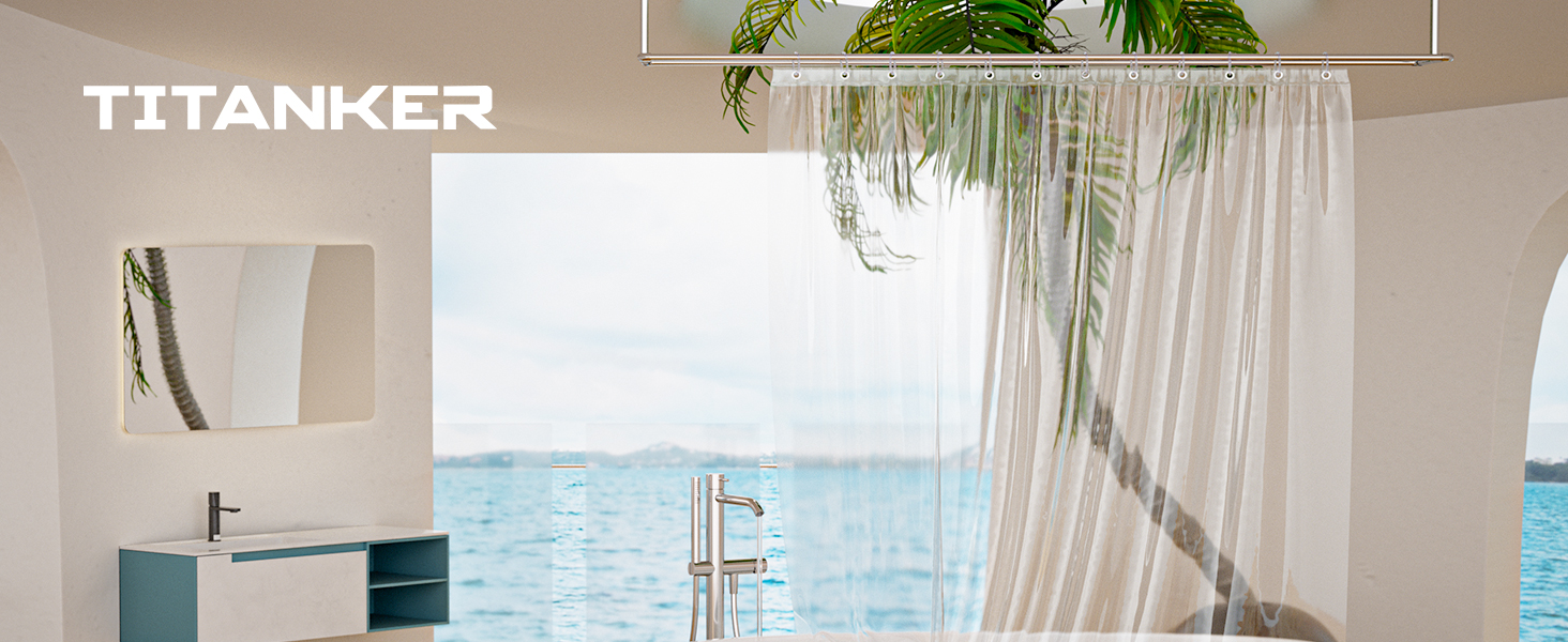 Clear Shower Curtain Liner