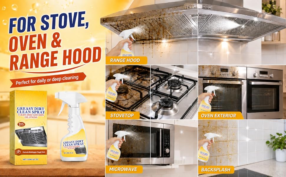 Kitchen Degreaser Spray