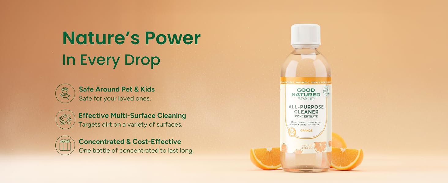 all purpose cleaner good natured brand cleaning concentrate all natural cleaning products