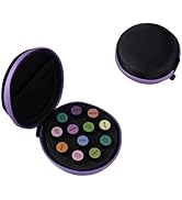 BLIRITEL EVA Essential Oils Organizer Bag,Hard Shell Essential Oil Storage Carrying Case for 12 B...
