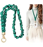 Glyven Scrunchie Lanyard for ID Badges