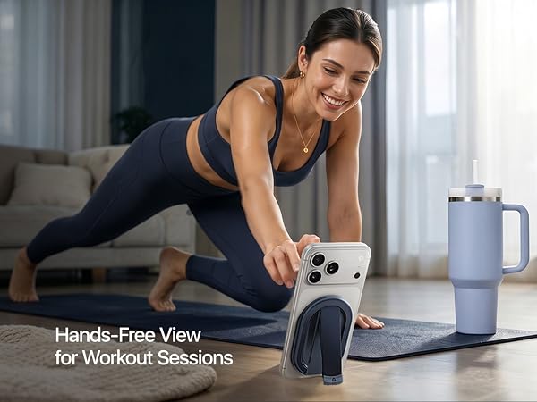 Hands-Free View for Workout Sessions