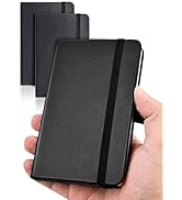 AISBUGUR Pocket Notebook Small Notebook 2-Pack, 3.7" x 5.7" pocket notebook hardcover Total 320 P...