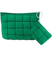 LYDZTION Puffy Makeup Bag,Cosmetic Bag for Women and Girls, Quilted Makeup Bag Organizer Cute Che...