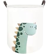 Mziart Kids Laundry Basket for Girls Boys, Cute Baby Laundry Hamper Waterproof Collapsible Large ...