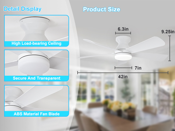 outdoor ceiling fan with light