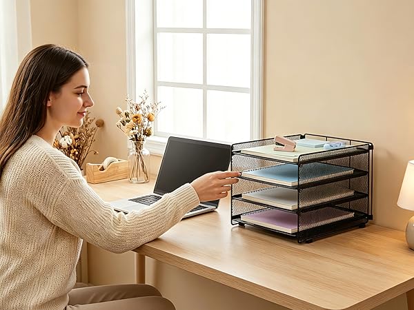 desk organizer and accessories