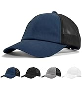 Sukeen Linen Mesh Baseball Cap Breathable Cooling Sports Hat for Men Women Lightweight Soft Unstr...