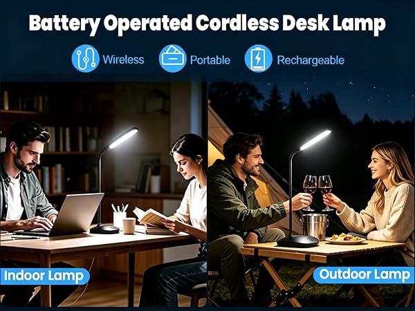 battery operated lamp